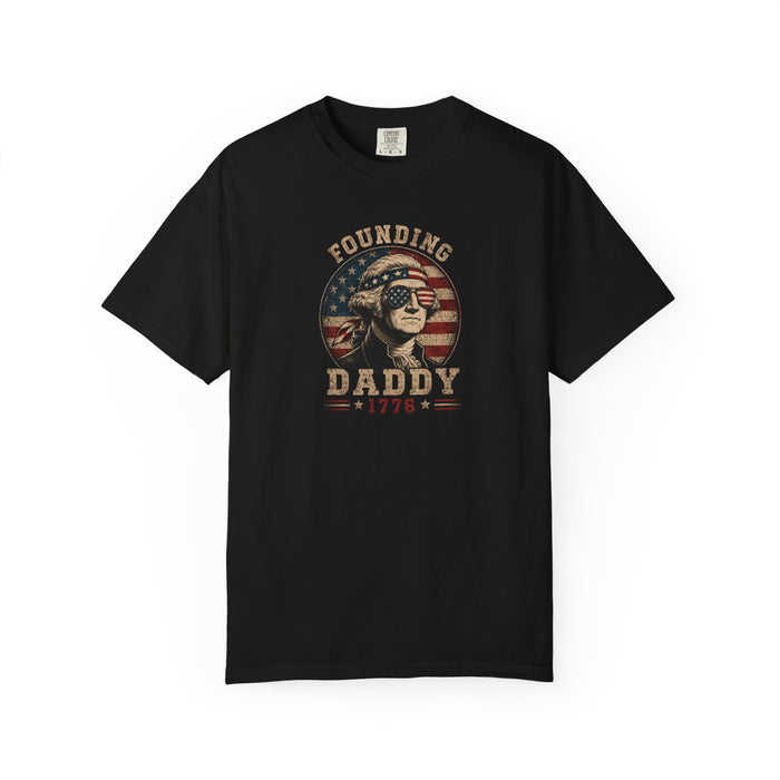 TR3ND Founding Daddy T-Shirt — Patriotic George Washington Graphic Tee