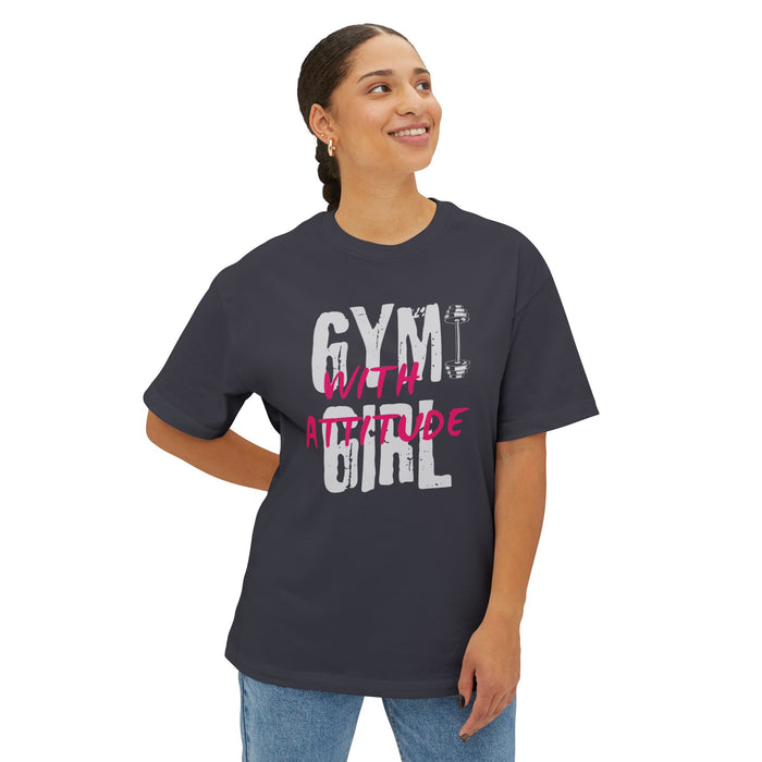 Tr3nd Oversized Boxy Tee — Trendy Minimal Graphic T-Shirt