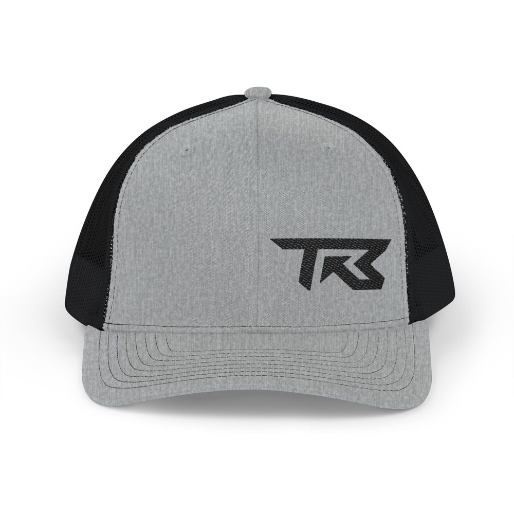 TR3ND symbol Trucker Cap — Minimal 'TR' Logo Snapback Hat