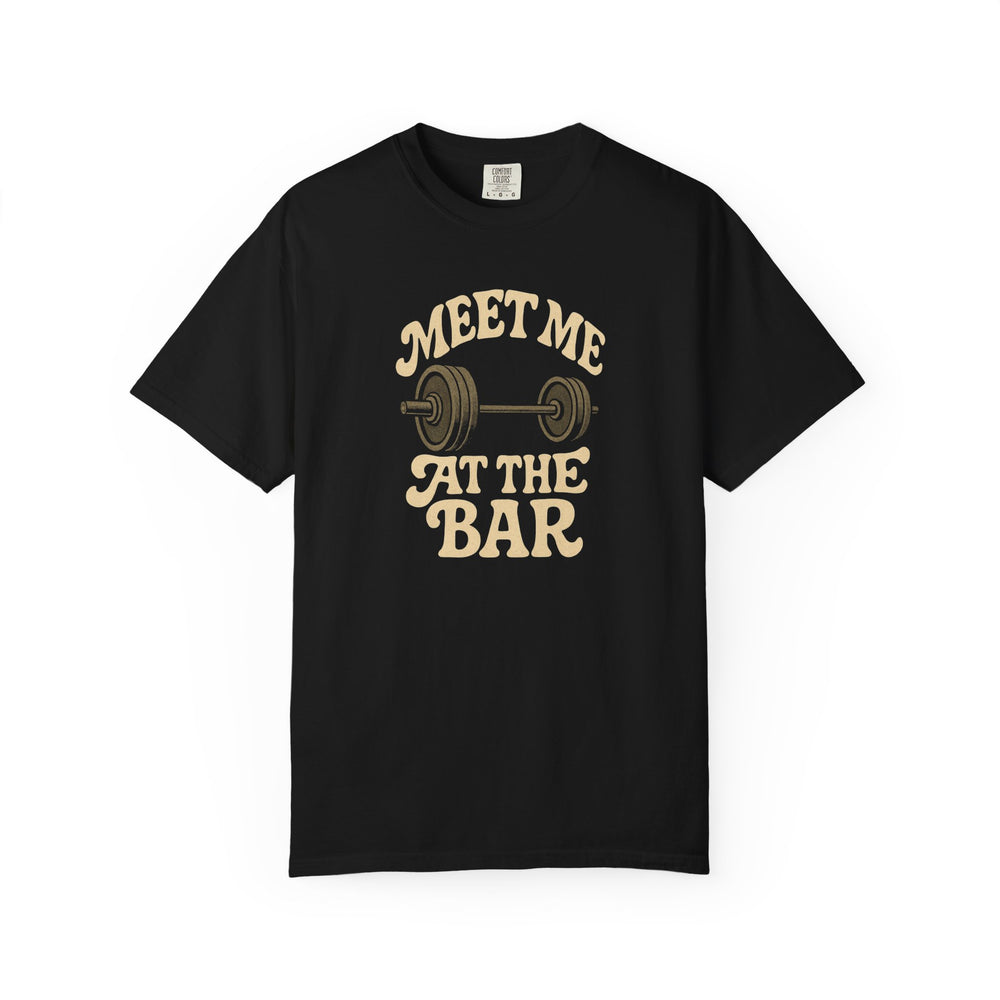 TR3ND Meet Me At The Bar - Workout Fitness T-Shirt