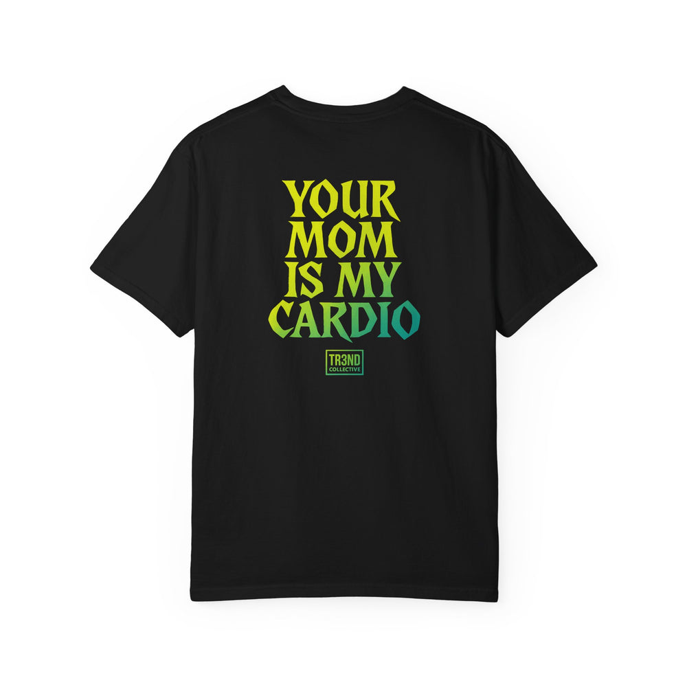 Funny Dark Humor Gym T-Shirt — "TR3ND" Cardio Workout Tee