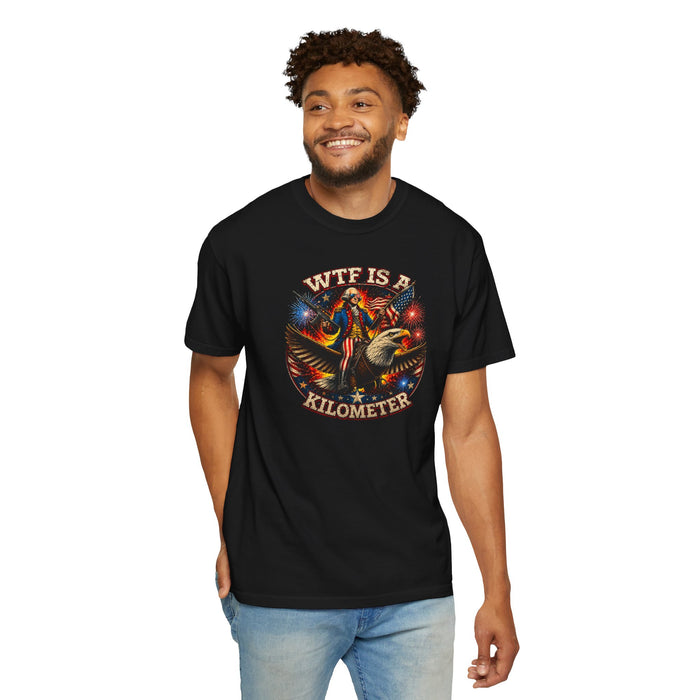 TR3ND America George Washington Patriotic T-Shirt — Fourth of July Eagle Design