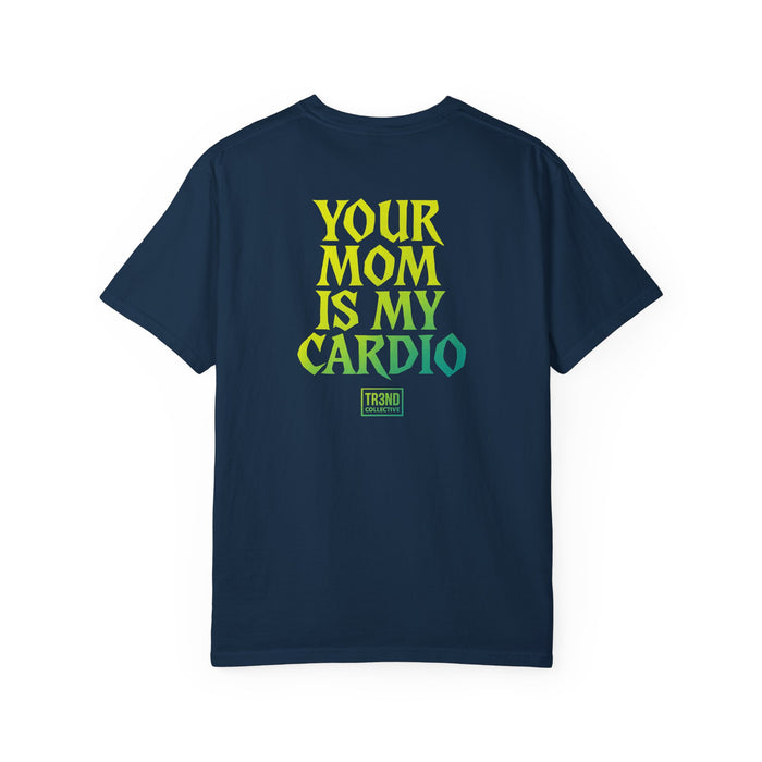Funny Dark Humor Gym T-Shirt — "TR3ND" Cardio Workout Tee