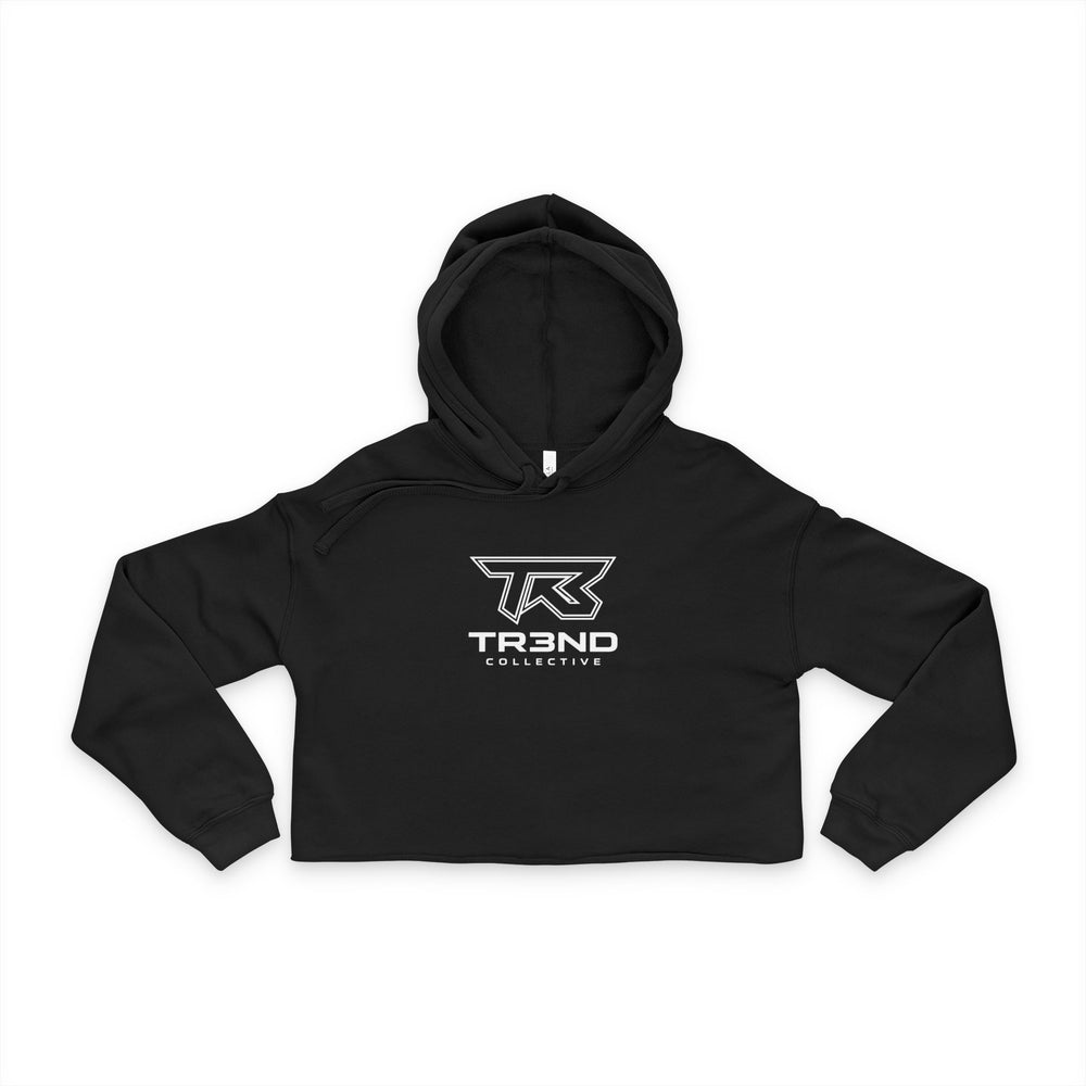 Cropped Hoodie — TR3ND Collective Logo Women's Streetwear