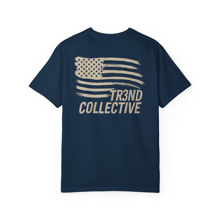 American Flag Veteran T-Shirt — TR3ND Patriotic 4th of July Tee