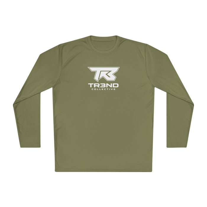 TR3ND Collective Logo Long Sleeve Tee — Athletic Lightweight Shirt