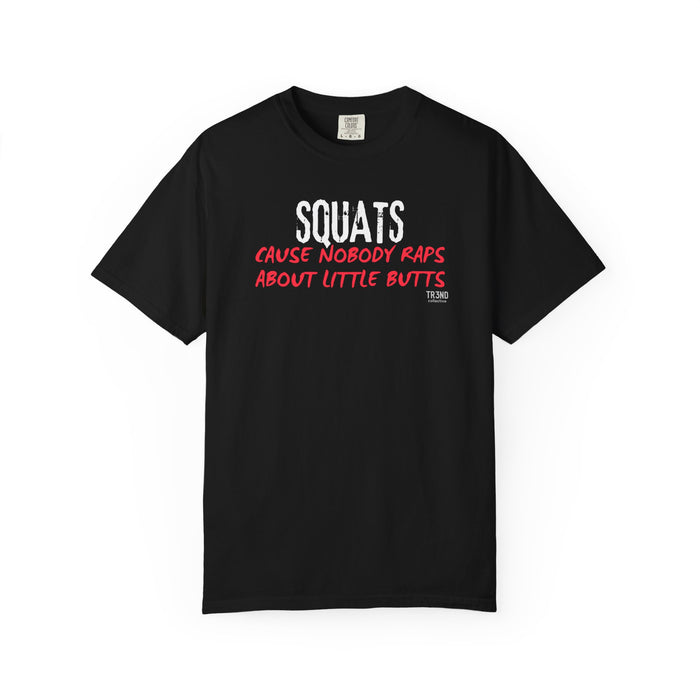 TR3ND Squats T-Shirt — Fitness Graphic Tee for Gym & Strength Training
